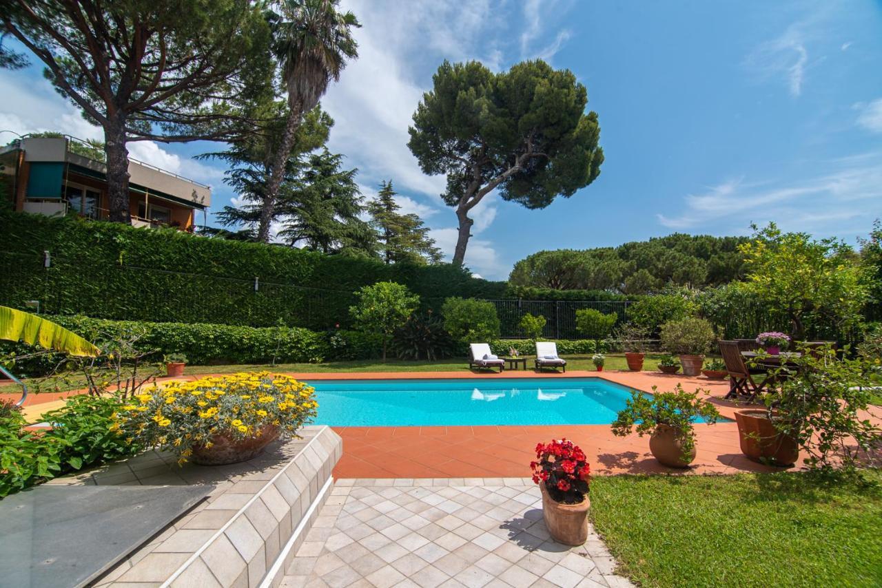 Magnificent Villa Sanremo Bagian luar foto