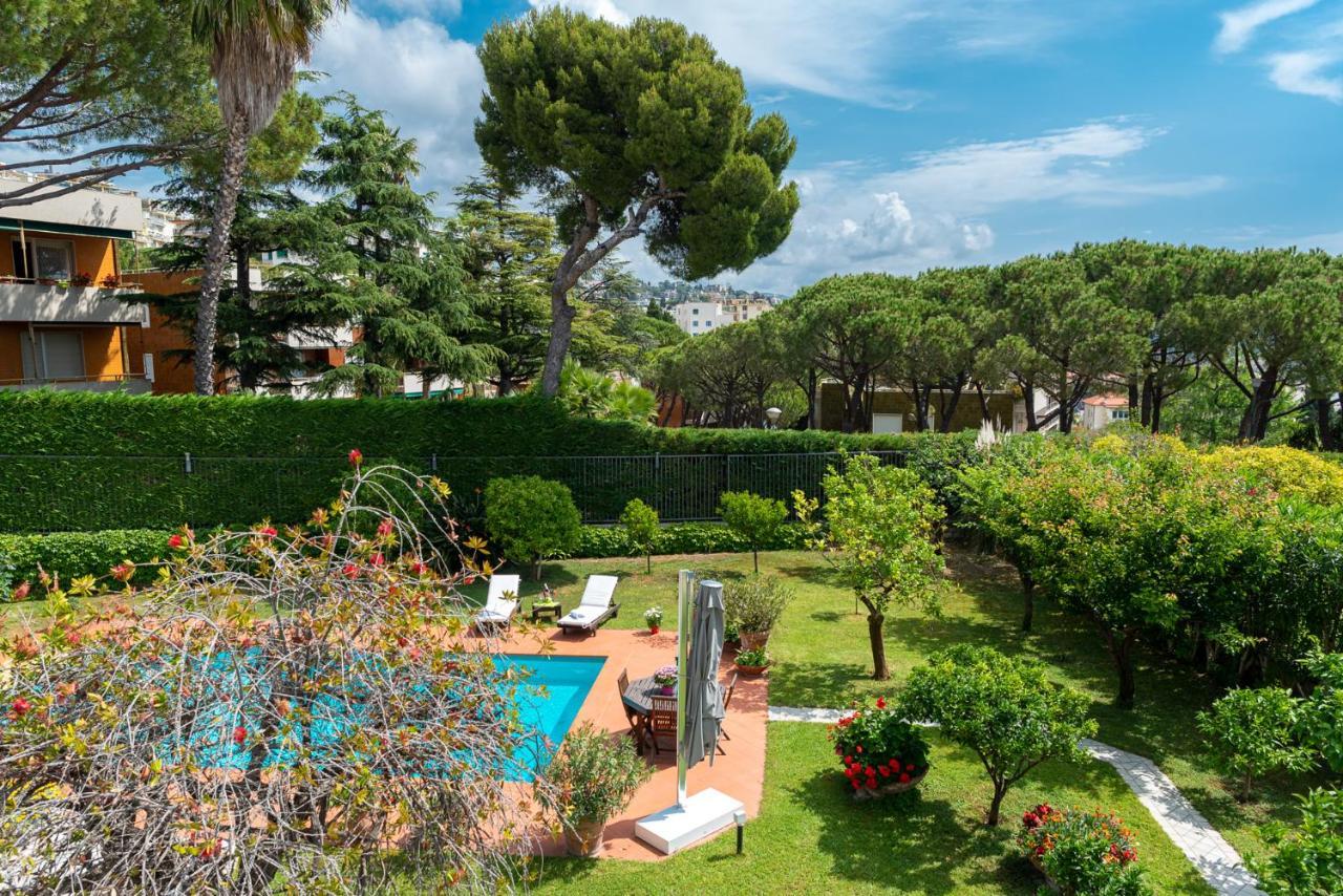 Magnificent Villa Sanremo Bagian luar foto